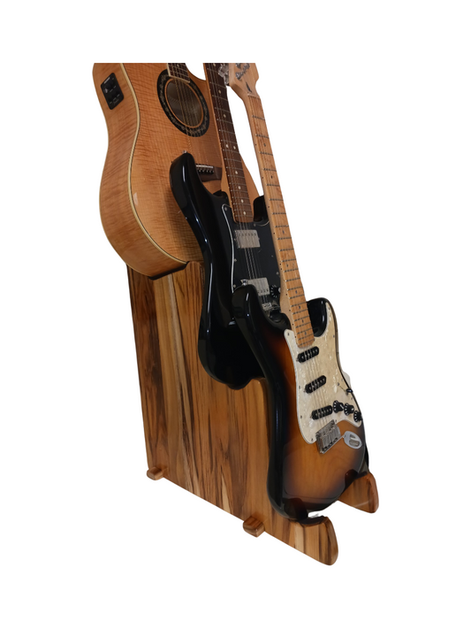 Guitar Stand 3 Tier, Three Styles, The Original. Solid hardwoods, not plywood. Handmade in the USA. Furniture for your Guitar, Guitar Stands.