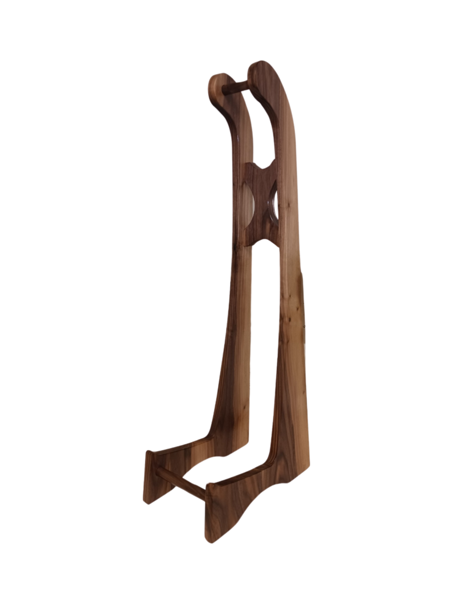 Tall Acoustic Guitar Stand. Beautiful and Classy. Great Gift. A perfect compliment to your guitar. Free Shipping to contiguous USA. On Sale.